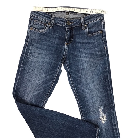 Kut From The Kloth Distressed Boyfriend Jeans 0P - Picture 8 of 16